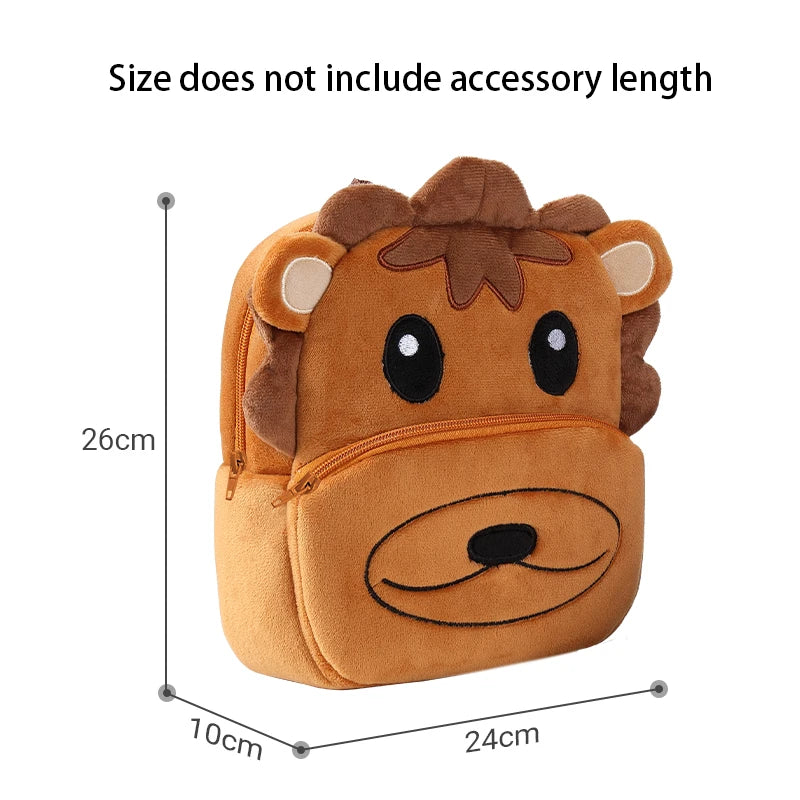 Kids Backpack Cute Duck Cow Frog Backpacks School -Bags Traveling Bag Large Capacity