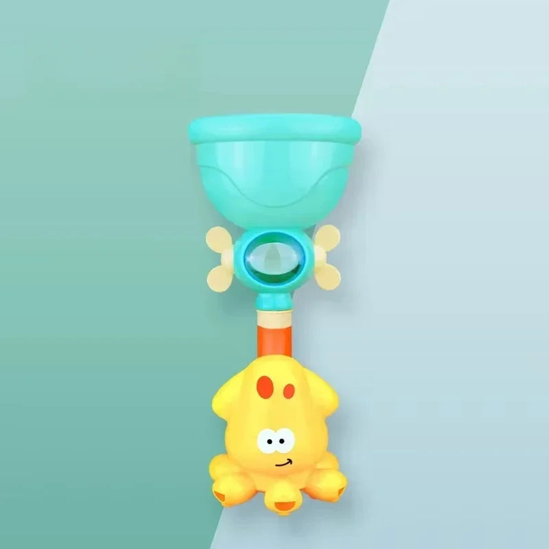 Baby Bath Toys Bathtub DIY Pipes Tubes Bath Time Water Game Spray Swimming Bathroom Toys for Toddlers Kids Gifts Birthday Gift