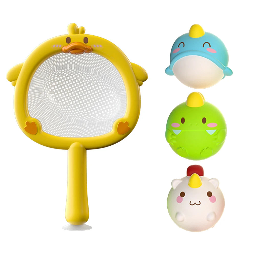 LED Light Up Toys Baby Cute Animals Bath Toy Swimming Water