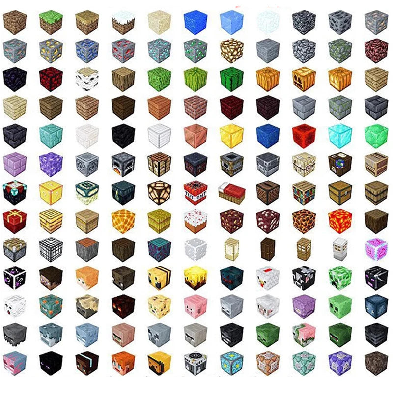 Magnetic Building Blocks Mine Magnet World Set Toys