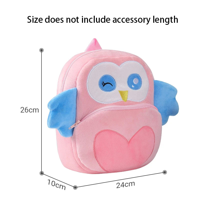 Kids Backpack Cute Duck Cow Frog Backpacks School -Bags Traveling Bag Large Capacity