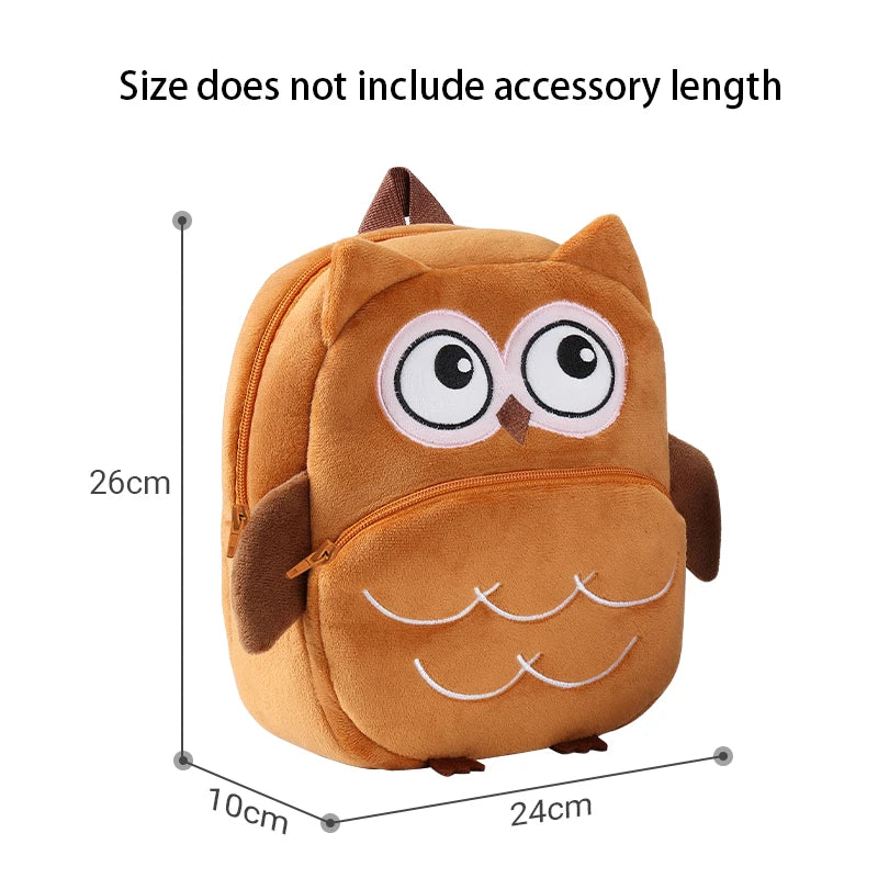 Kids Backpack Cute Duck Cow Frog Backpacks School -Bags Traveling Bag Large Capacity