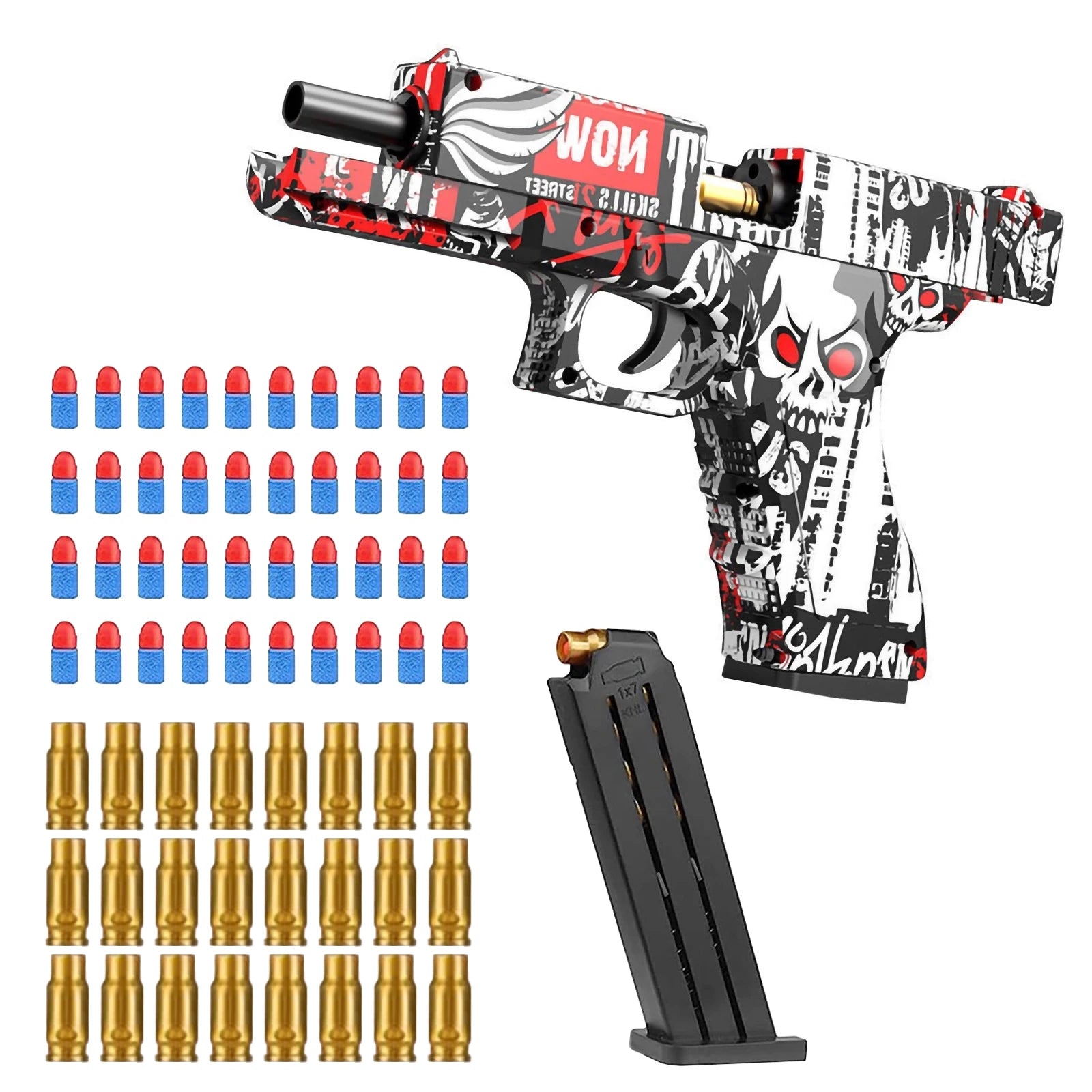 Cheap Toy Gun For Boys Soft Bullets Toy Gunw Cool Toys Pistol Dropshipping Christmas Gifts Age 6+