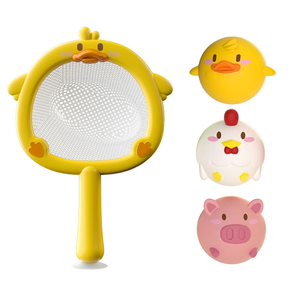 LED Light Up Toys Baby Cute Animals Bath Toy Swimming Water