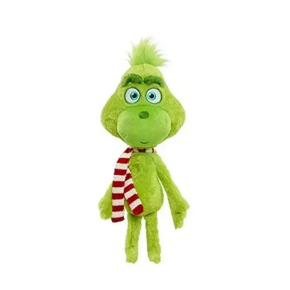 HOT 2025 New Christmas Grinch Plush Toy Green Haired Monster Children's Christmas Cartoon Gift Doll