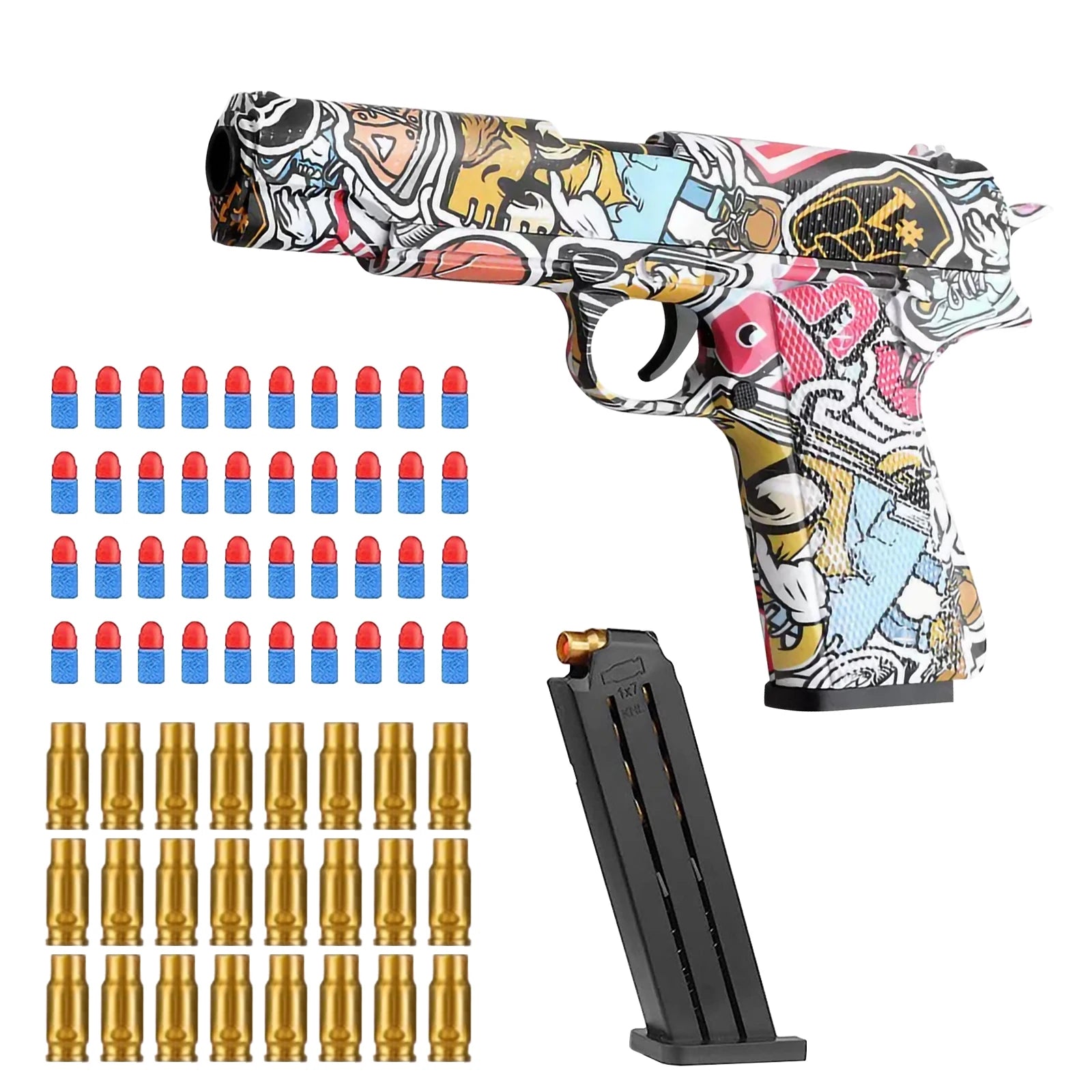 Cheap Toy Gun For Boys Soft Bullets Toy Gunw Cool Toys Pistol Dropshipping Christmas Gifts Age 6+