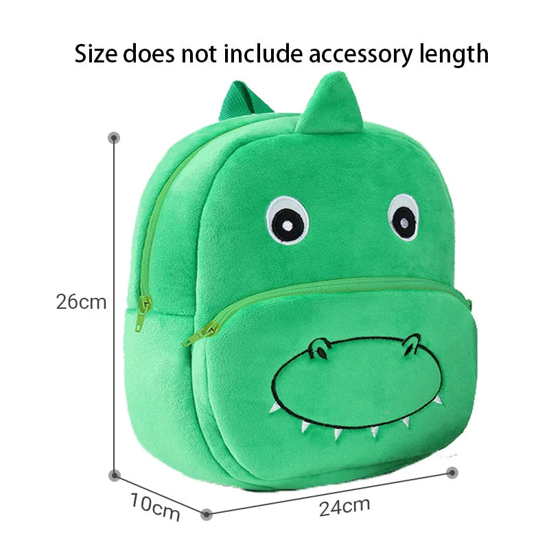 Kids Backpack Cute Duck Cow Frog Backpacks School -Bags Traveling Bag Large Capacity
